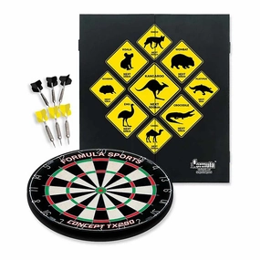 Outback Cabinet Set Dartboard Lifestyle-focused Travel-ready