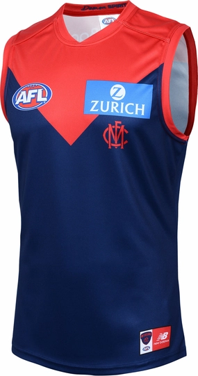 Party-perfect Adult's AFL Melbourne Demons Football Club 2025 Retail Home Jersey Stylish wearables