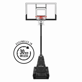 Perfect fit Momentous EZ Assembly 54 Inch Acrylic Portable Basketball System Refined