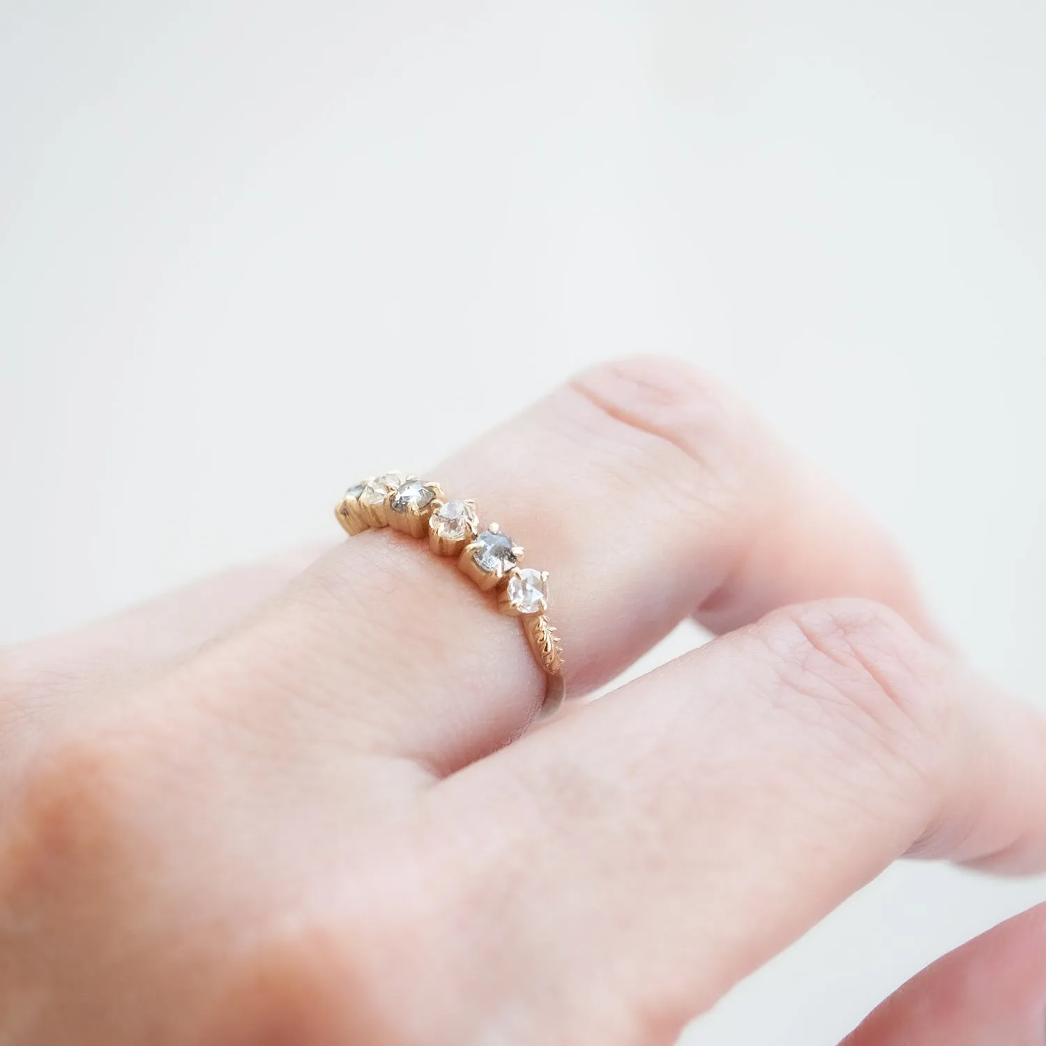 Petite Diamond Evergreen Mixie Band