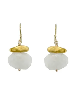 Philippa Roberts | Nugget Stone Earrings | Moonstone