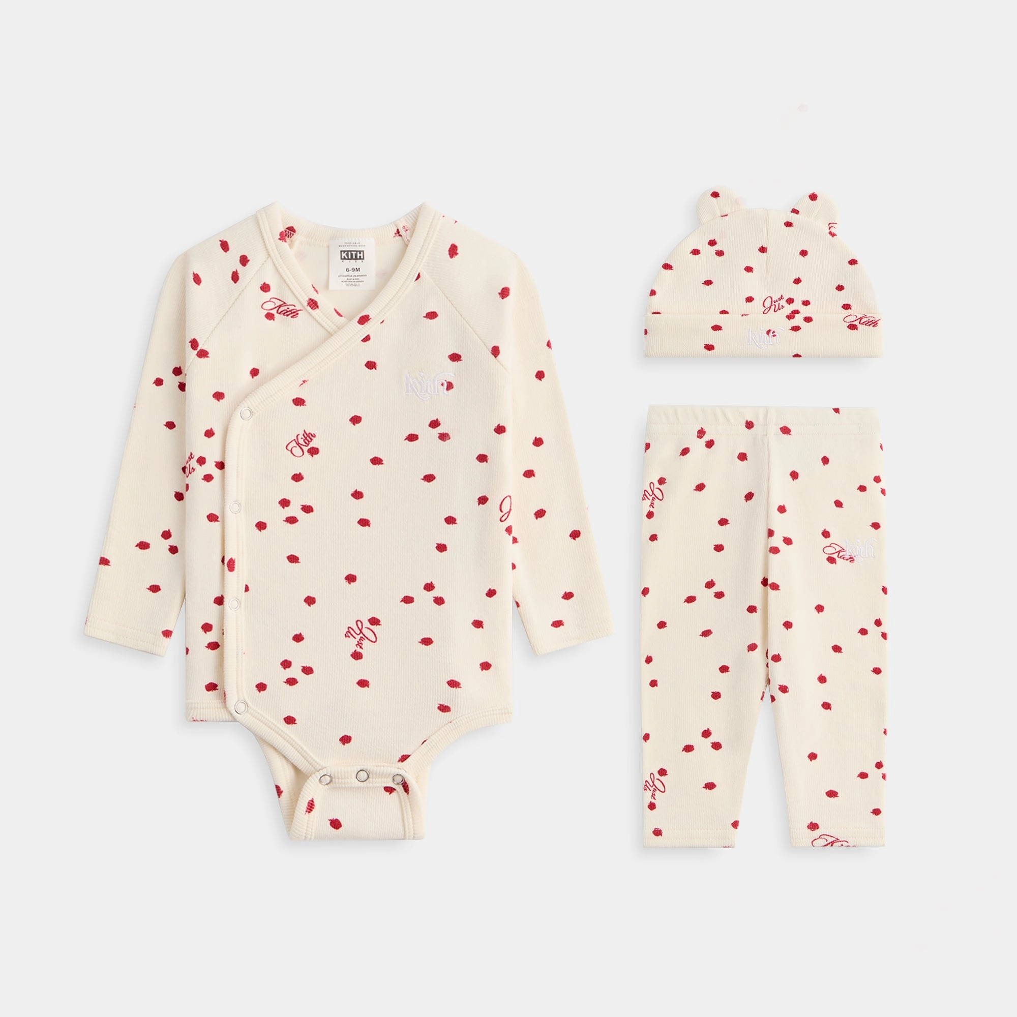 Kith Baby Printed Ribbed Kimono Set - Silk Must-have Wonderful