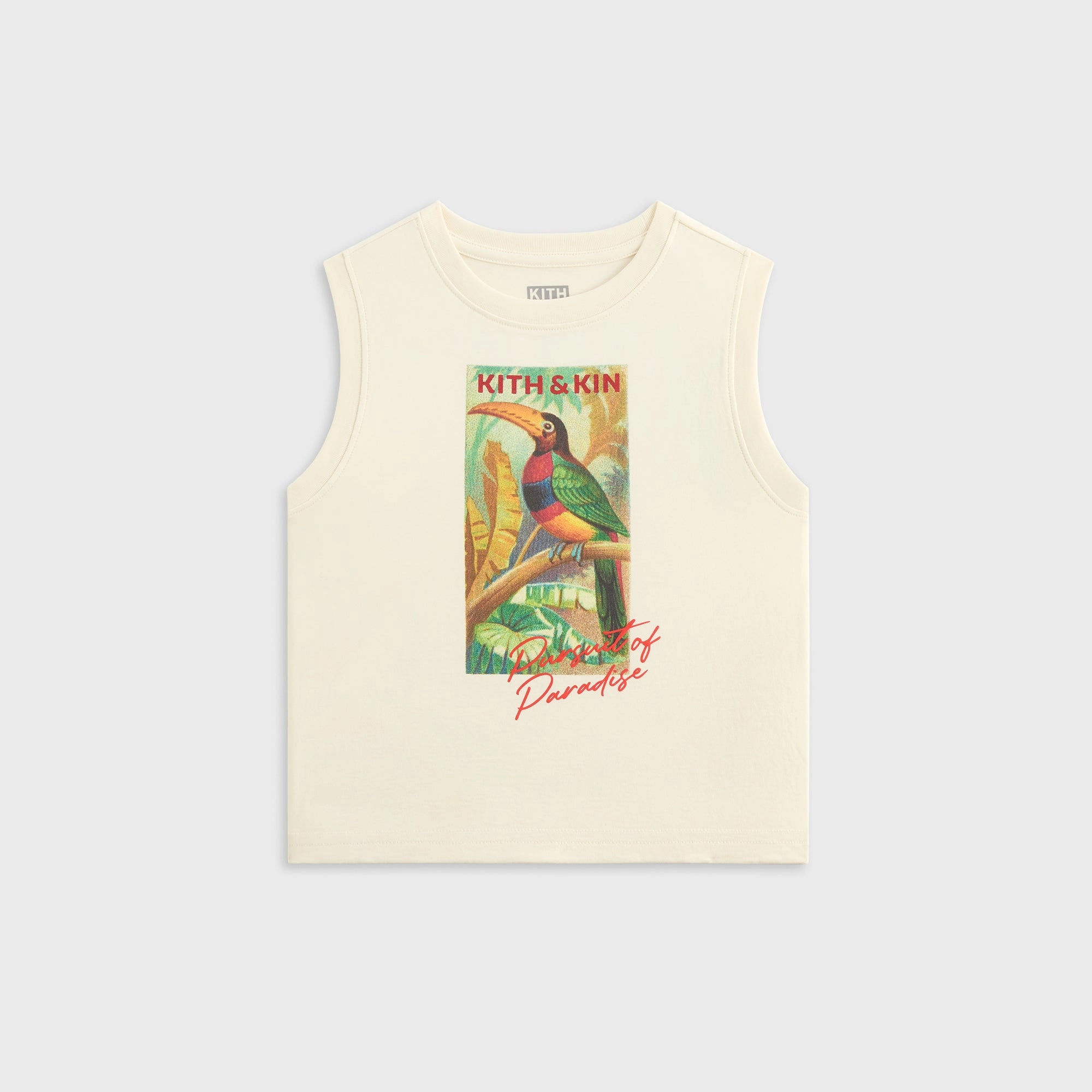 Meaningful Kith Kids Pursuit of Paradise Muscle Tank - Sandrift Organic