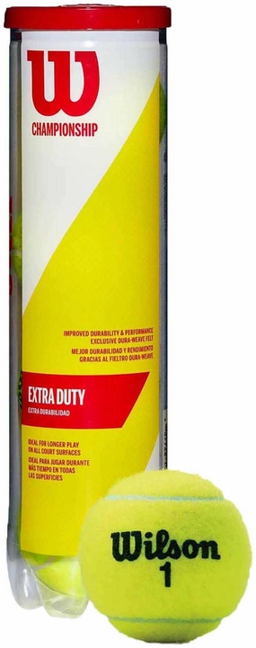 Practical Championship Extra Duty 4 Tennis Ball Can Trendy styles