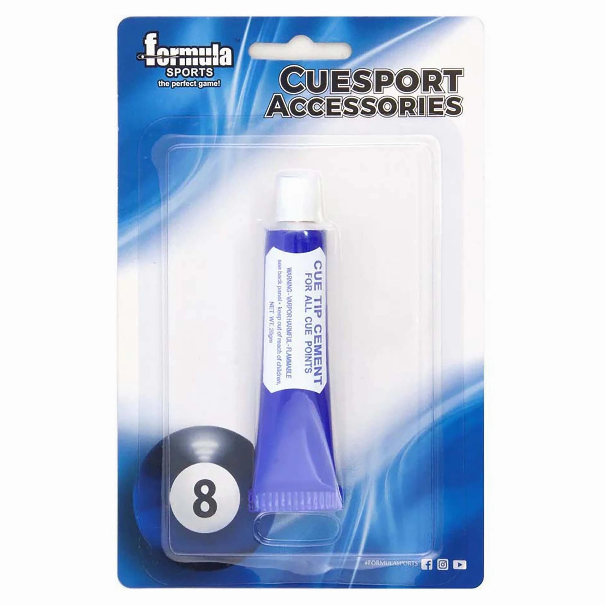 Practical Cue Tip Cement On-trend