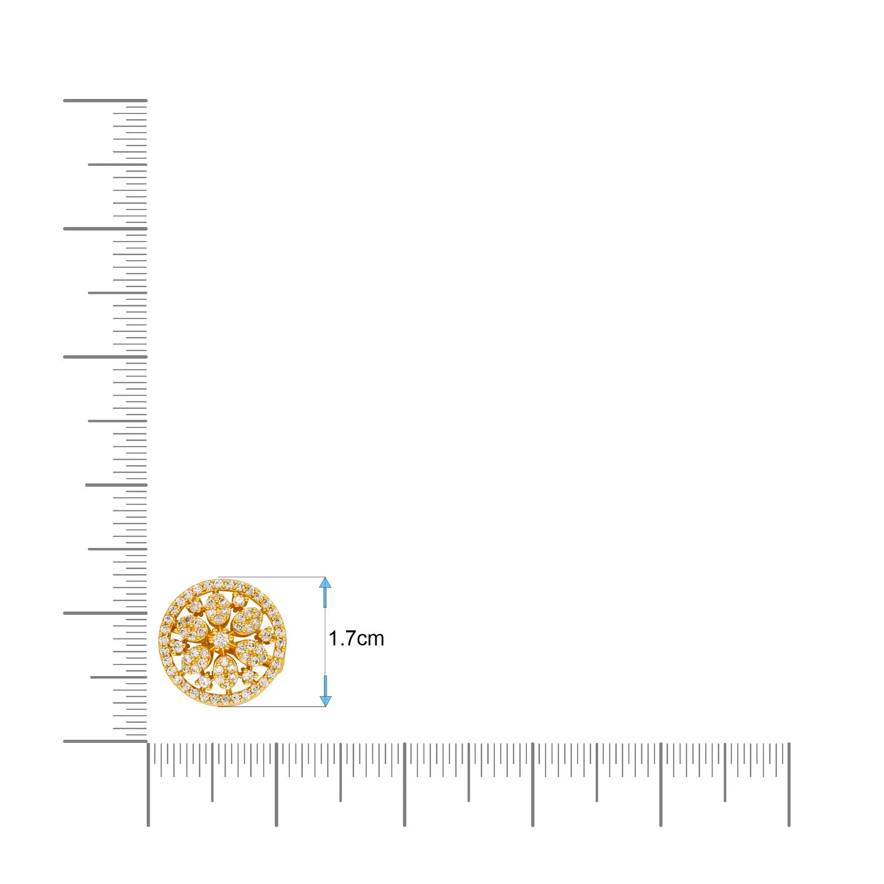 PREMIUM STONE STUD PMSST12W-052