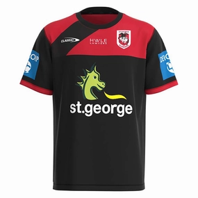 Premium fashion Men's NRL St. George Illawarra Dragons 2023 Training Tee Stylish attire