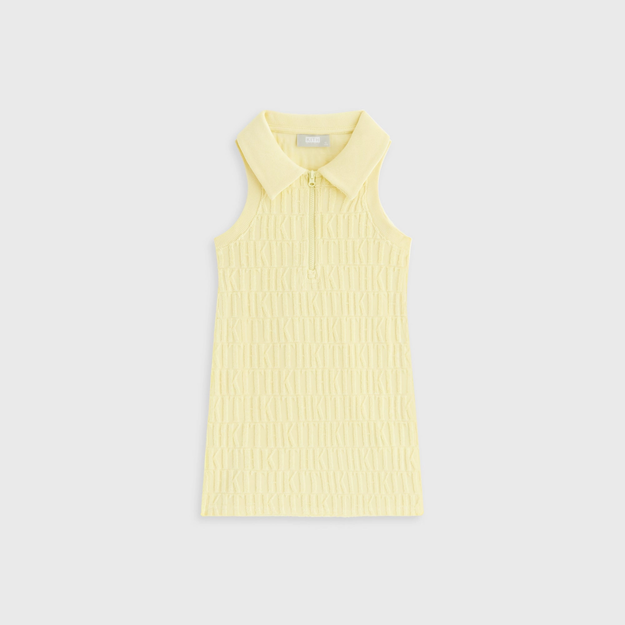 Classic Kith Kids Monogram Terry Polo Dress - Ray Prestigious