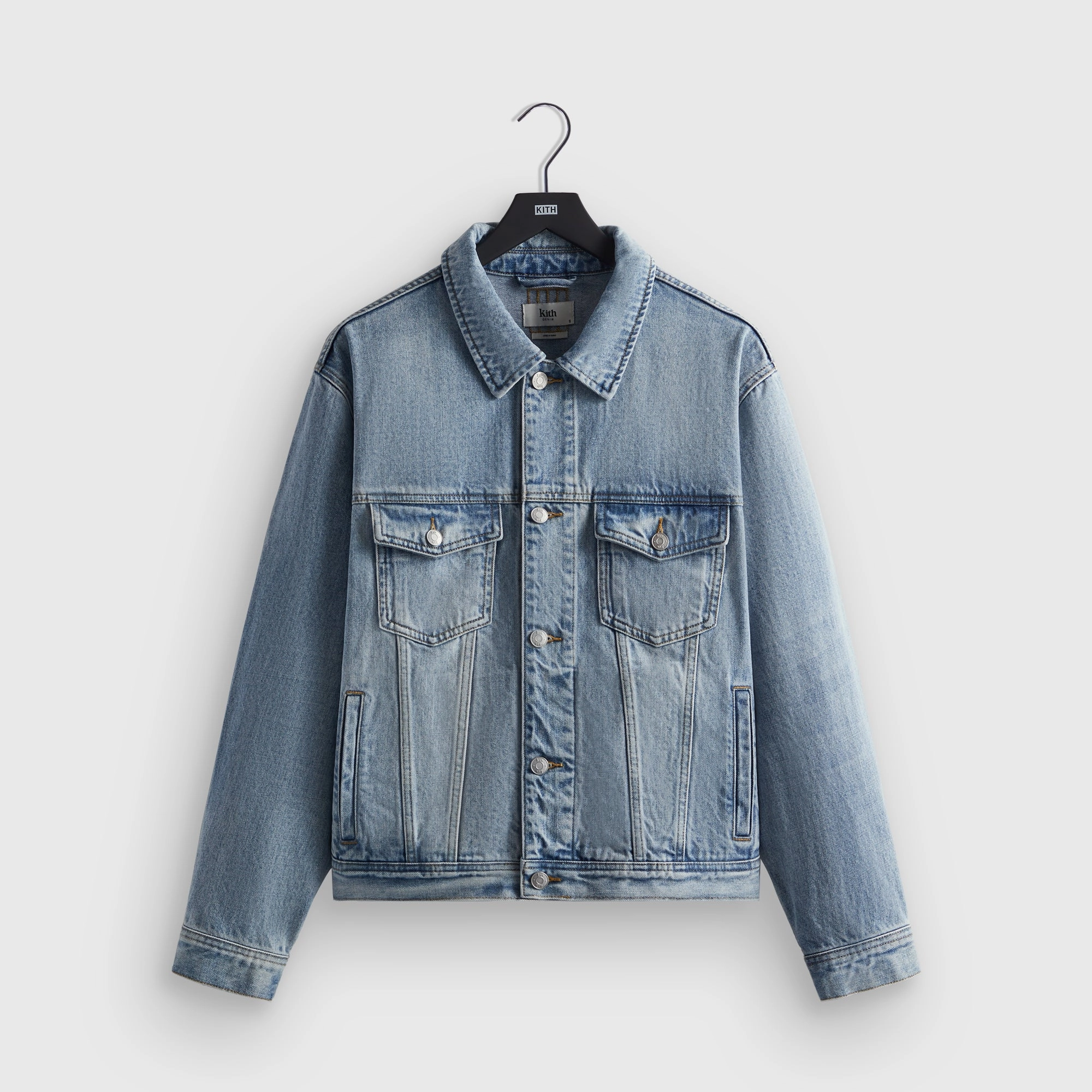 Kith Centre Denim Jacket - Light Indigo Important Persistent