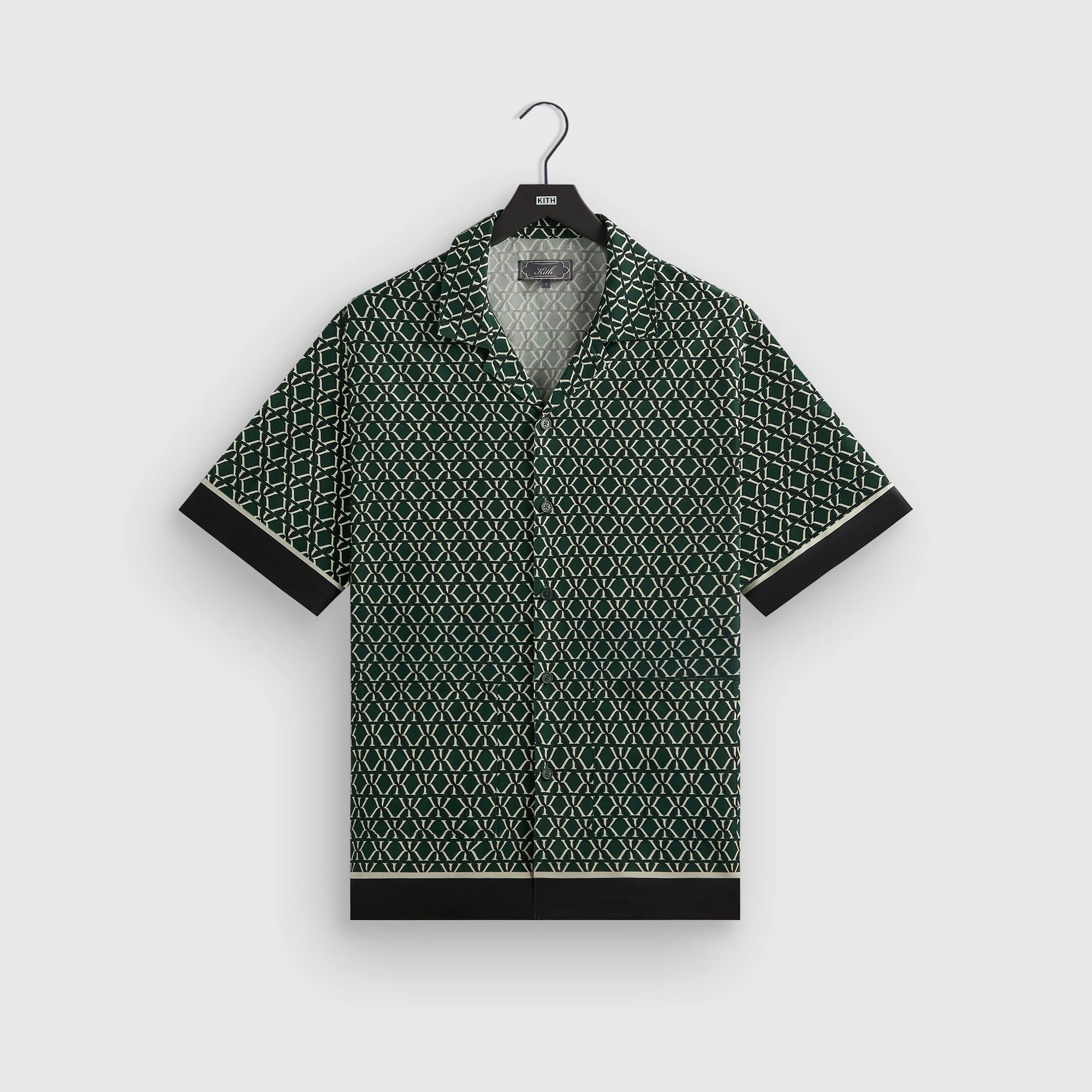 Stunning Kith Monogram Crest Reade Shirt - Stadium Splendid
