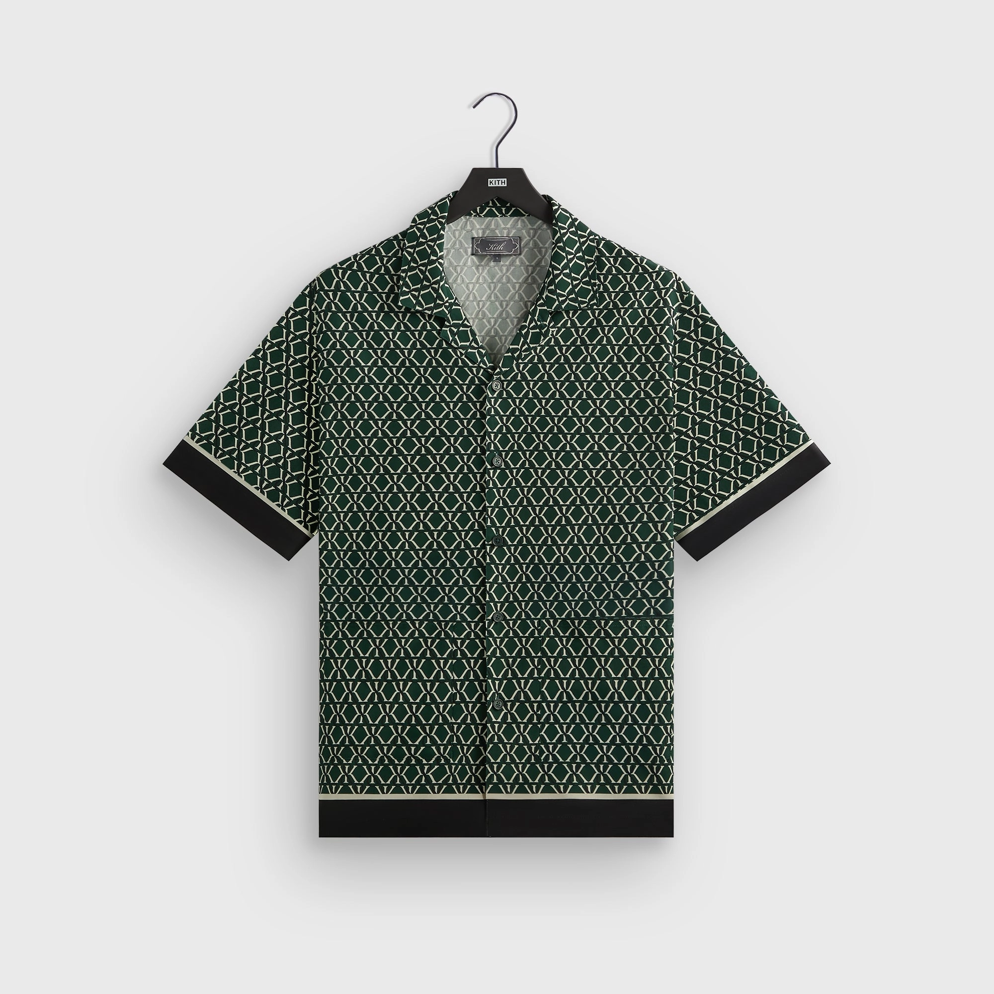 Pure Kith Monogram Crest Reade Shirt - Stadium Concentrated