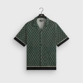 Pure Kith Monogram Crest Reade Shirt - Stadium Concentrated