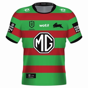 Quality designs Junior's NRL South Sydney Rabbitohs 2024 Home Jersey Casual