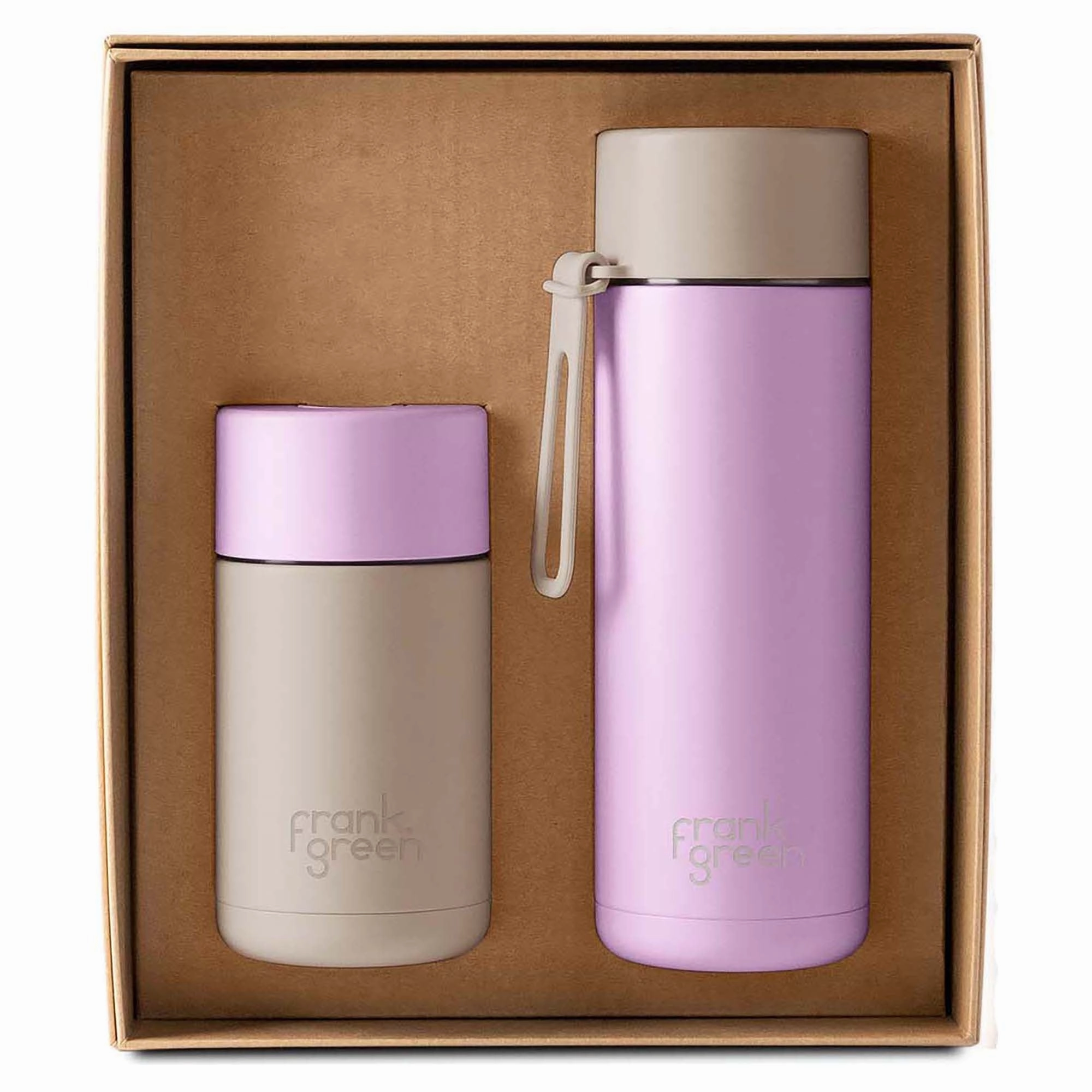 355ml/595ml Essentials Flip Straw Lid Small Gift Set Comfortable designs Urban style