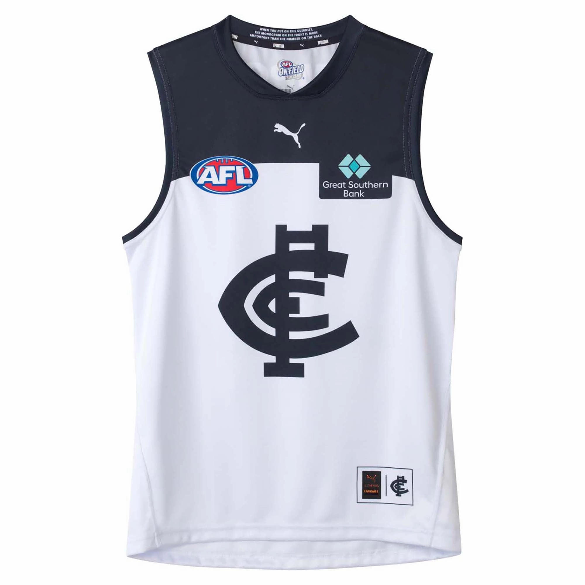 Classic pieces Junior's AFL Carlton Blues Football Club 2025 Clash Replica Jersey Versatile attire