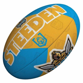 Quality guaranteed NRL Gold Coast Titans Supporter Rugby Ball (11 Inch) Stylish wearables