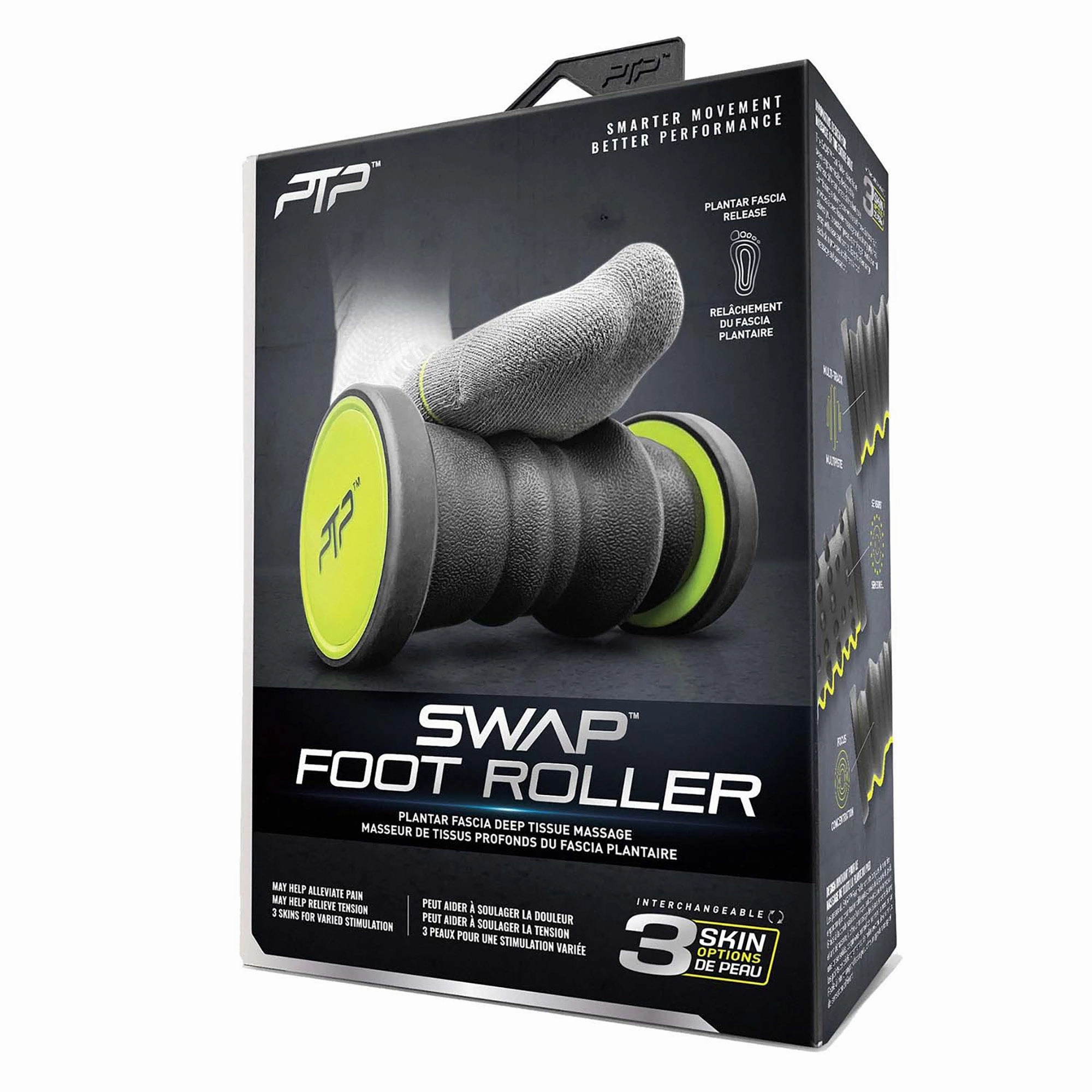 Swap Foot Roller Travel-ready Versatile attire