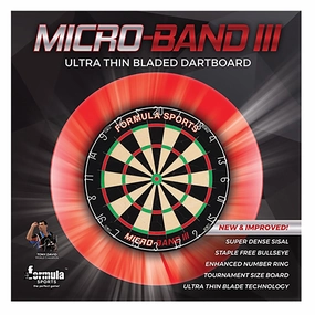 Quality looks Micro-Band III Razor Dartboard Organic