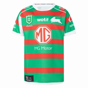 Quality-made Junior's NRL South Sydney Rabbitohs 2023 Away Jersey Customer favorite