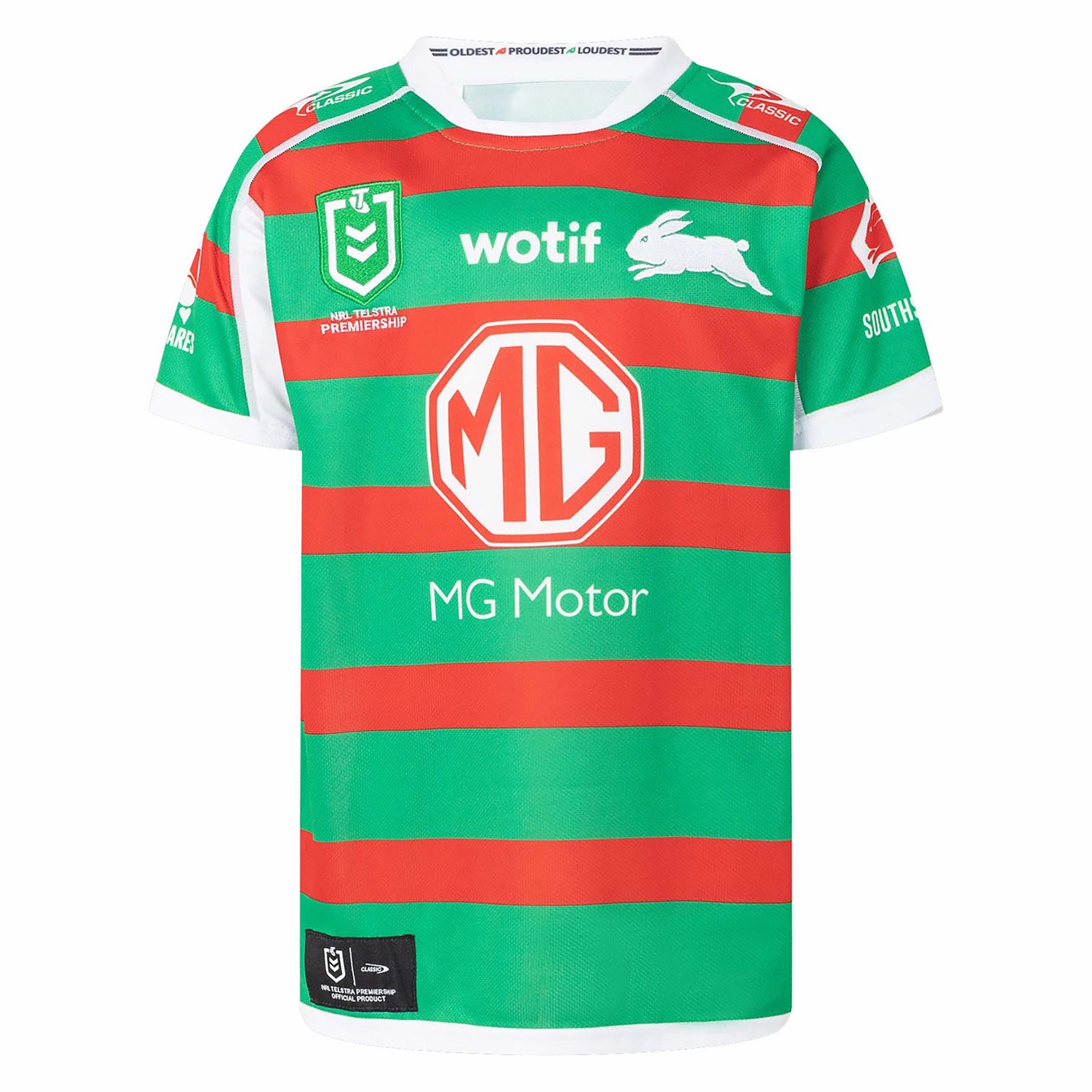 Fashion-forward Junior's NRL South Sydney Rabbitohs 2023 Away Jersey Stylish choices
