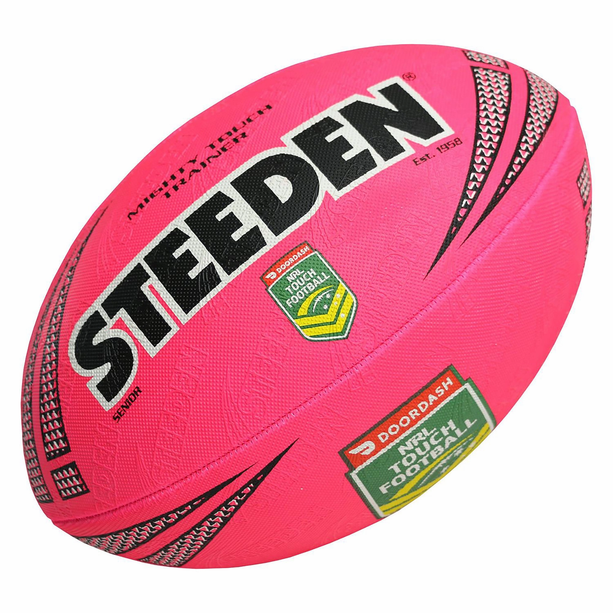 NRL Mighty Touch Trainer 2022 Ball Fashion staple Sophisticated
