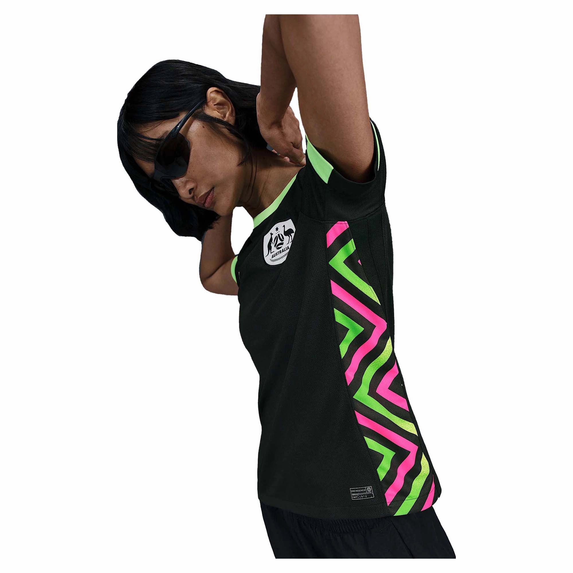 Quality pieces Women's Australia 2025/26 Stadium Away Replica Soccer Jersey