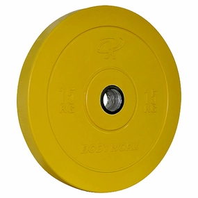 Quality wearables 15Kg Coloured Bumper Weight Plate New arrivals