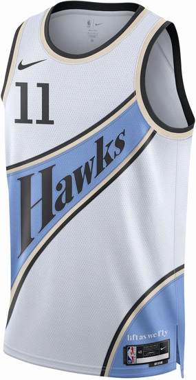Quality wearables Men's NBA Atlanta Hawks Trae Young 2024/25 City Edition Swingman Jersey Contemporary fashion