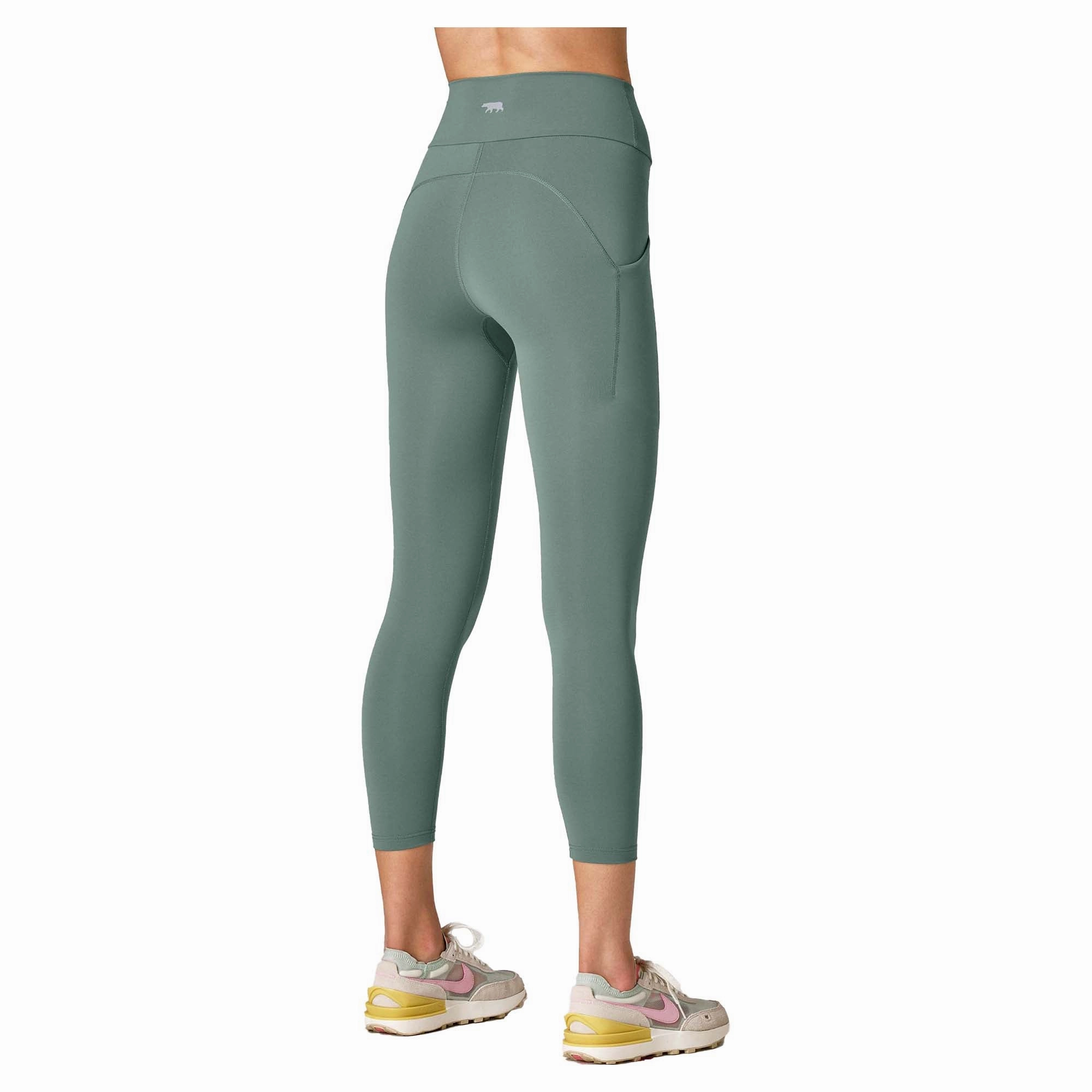 Quality wearables Women's Ab Waisted Camelflage Ankle Grazer 25 Inch Leggings Style guide