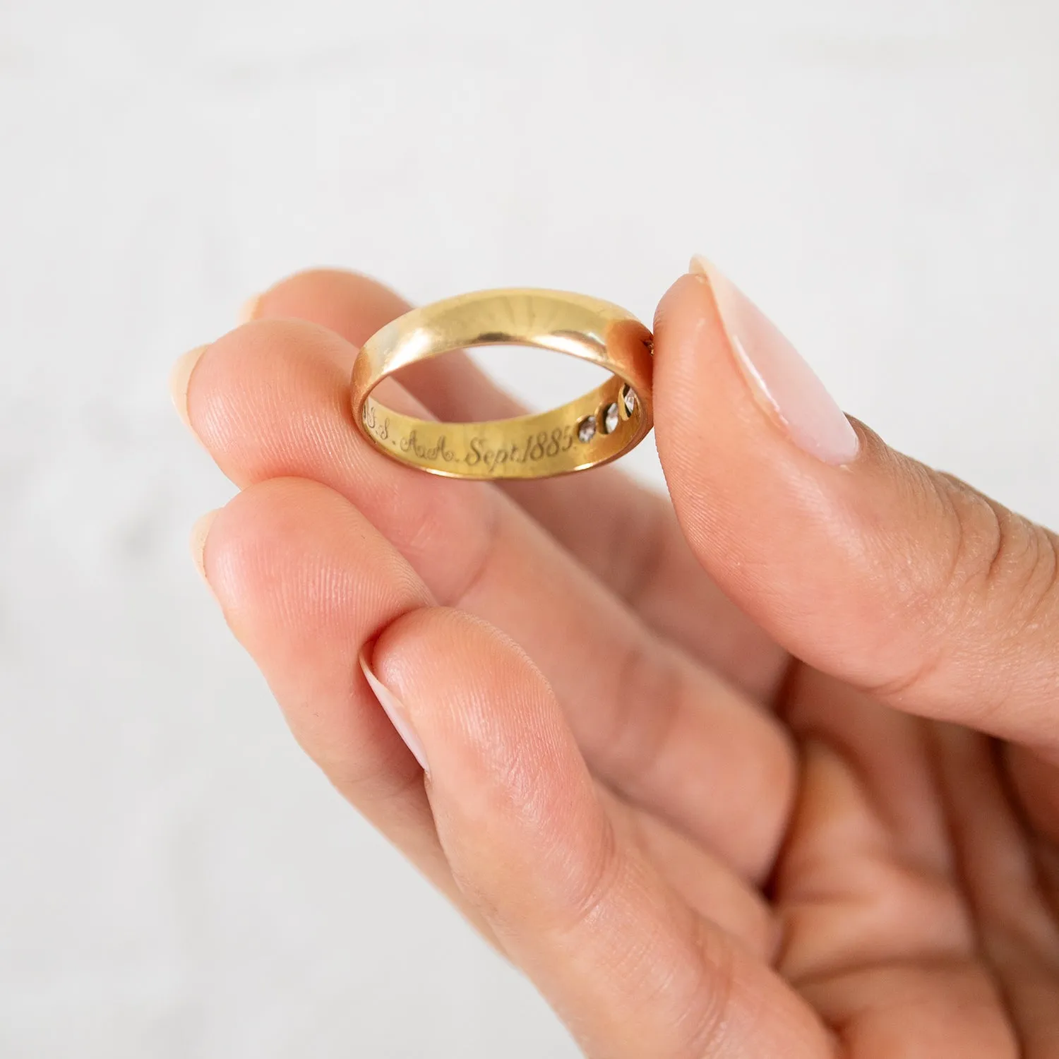 Quintet Star Diamond Ring