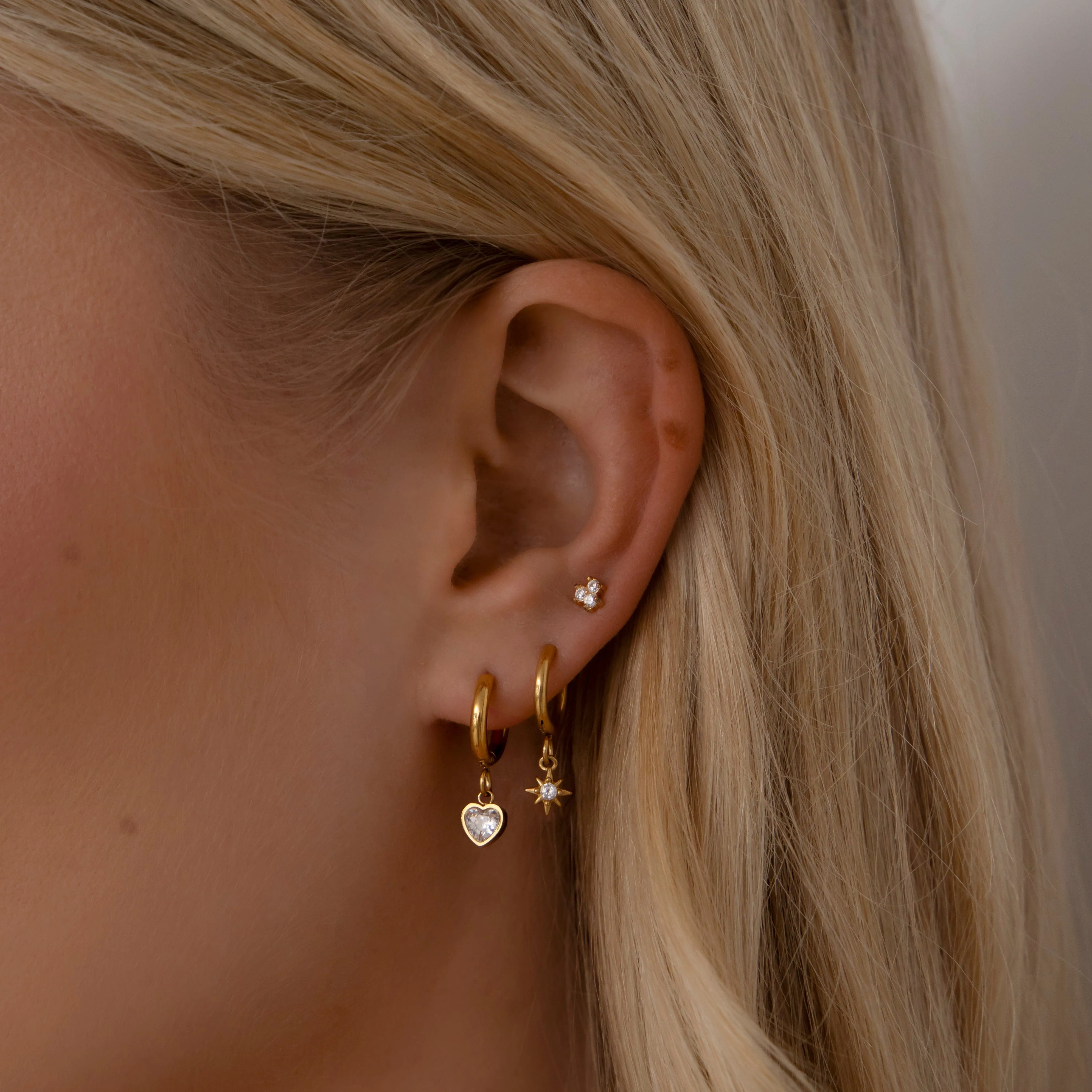 Radiance Hoop Earrings