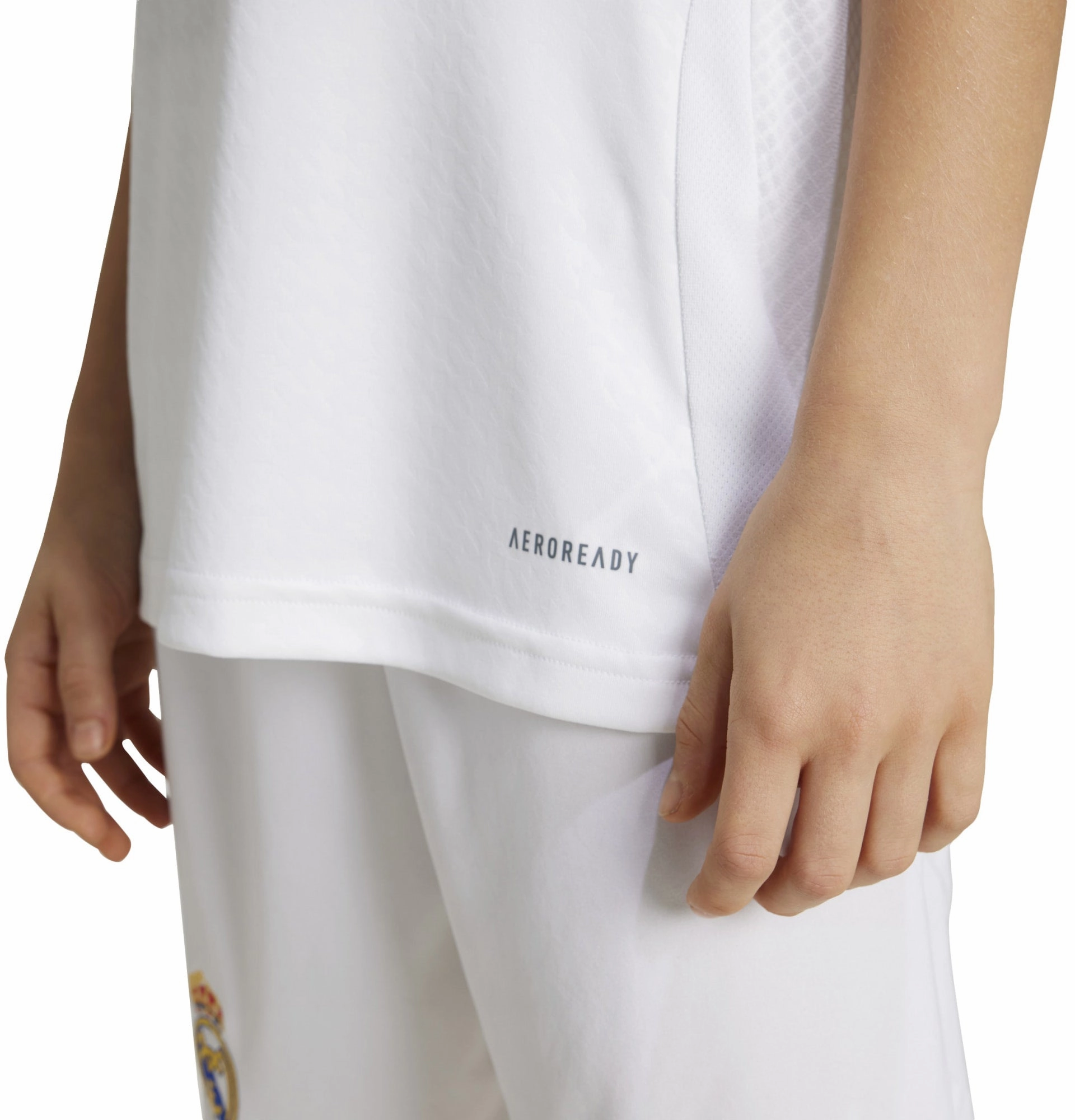 Refined Junior's Real Madrid 2024/25 Home Soccer Jersey