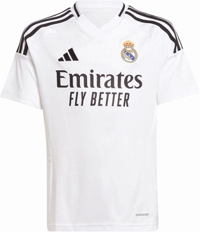 Refined Junior's Real Madrid 2024/25 Home Soccer Jersey Seasonal