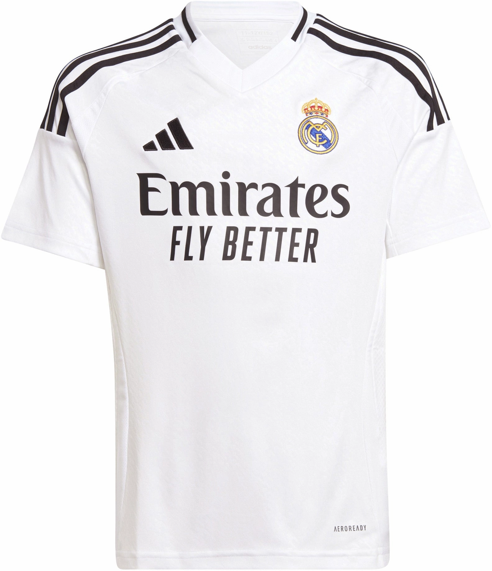 Fashionable wearables Junior's Real Madrid 2024/25 Home Soccer Jersey Style driven