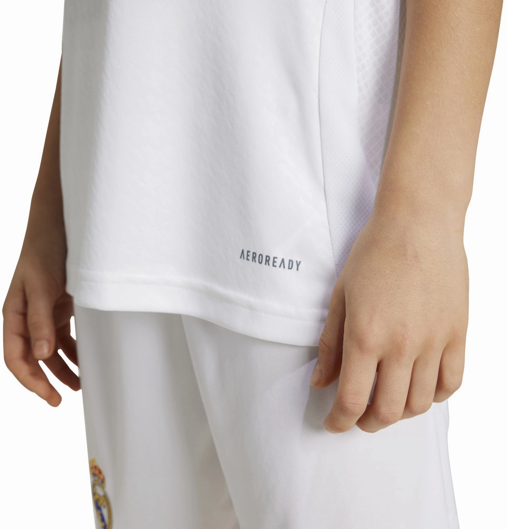 Refined Junior's Real Madrid 2024/25 Home Soccer Jersey