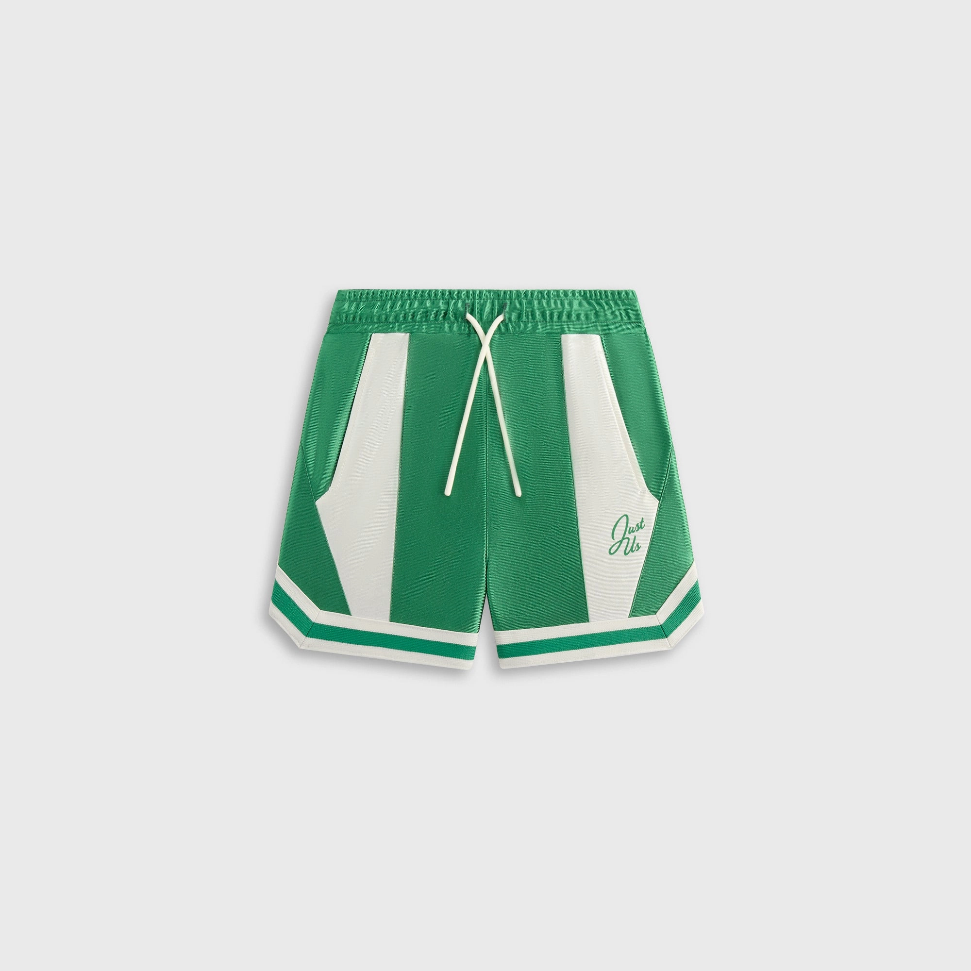 Kith Kids NY to the World Faille Curtis Short - Parrot Needed True