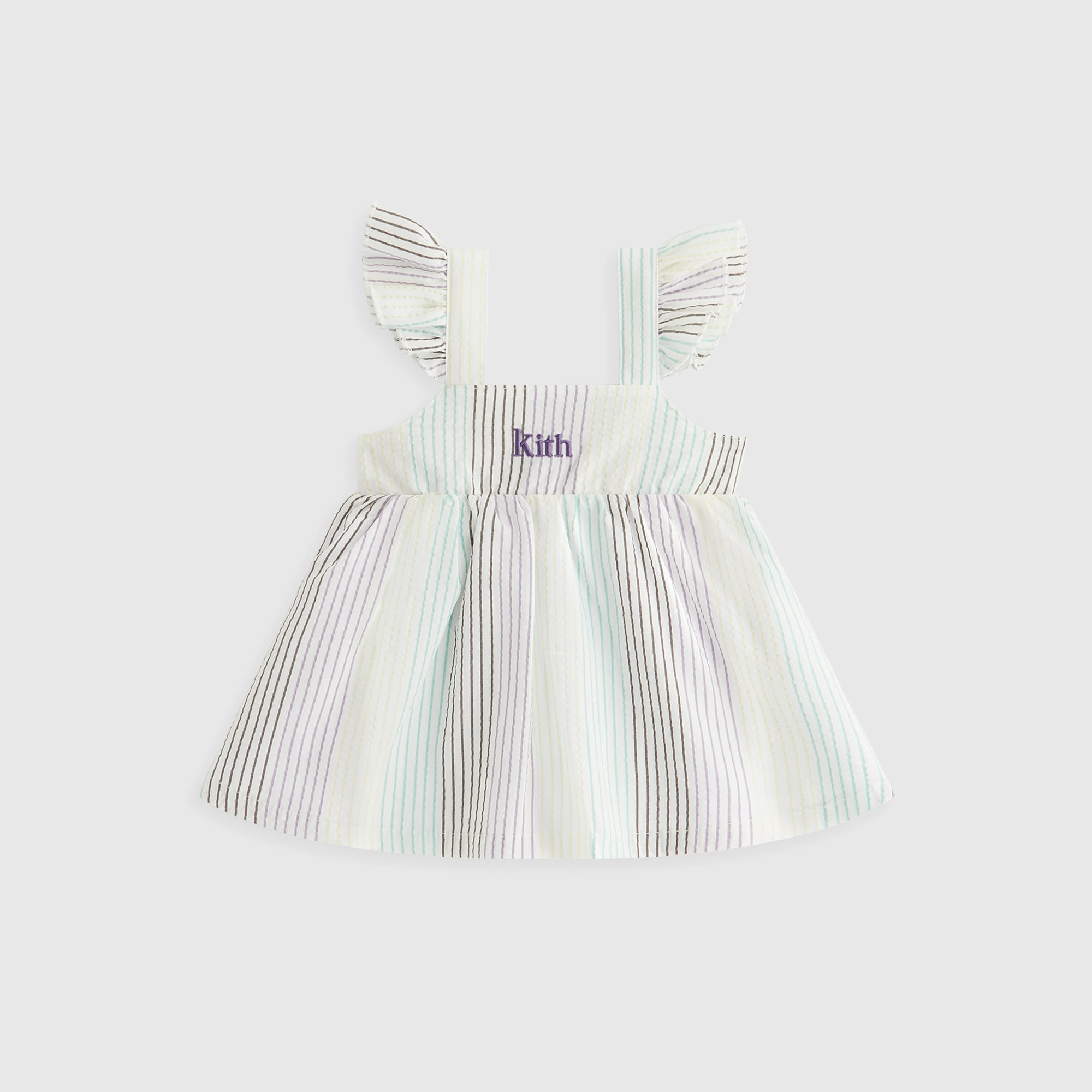 Intentional Kith Baby Striped Amina Mini Dress - Mykonos Upbeat