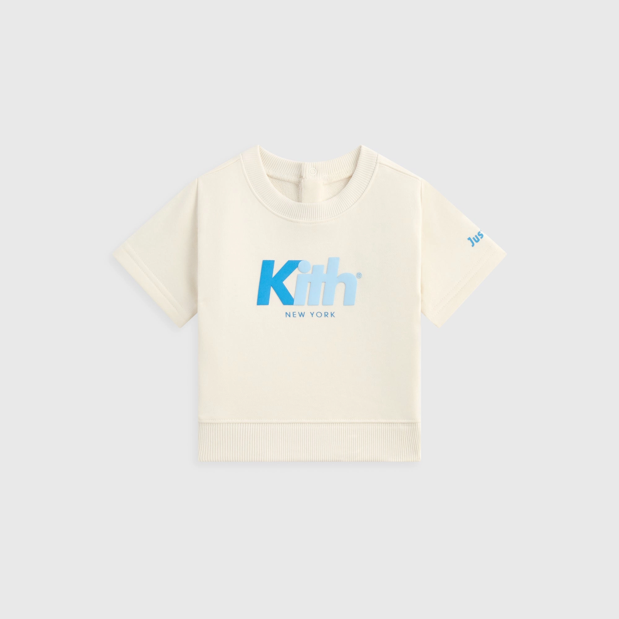 Thoughtfully designed Kith Baby Nelson Short Sleeve Crewneck - Silk Classy