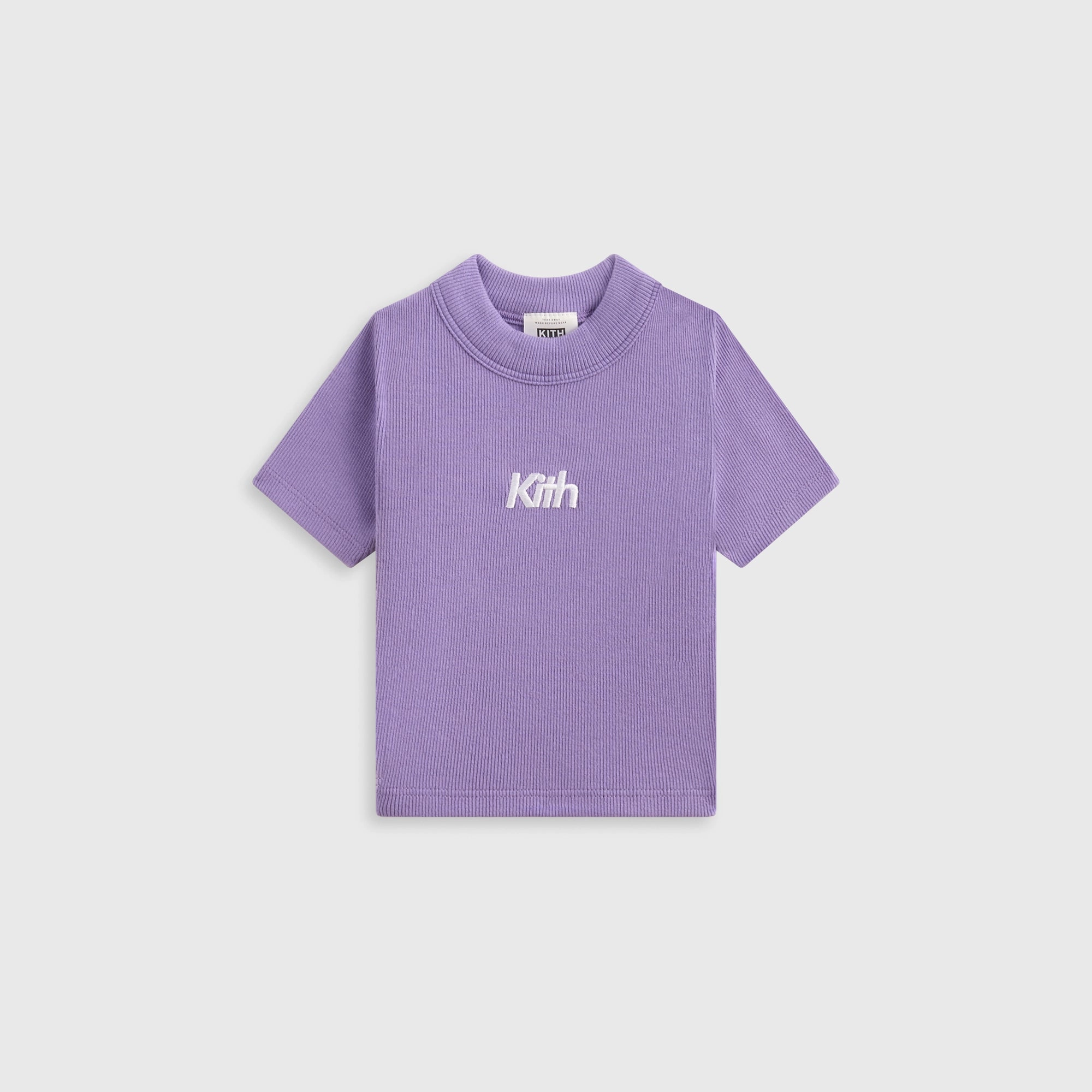 Timeless Kith Baby Rib Mulberry Tee - Iris Stunning