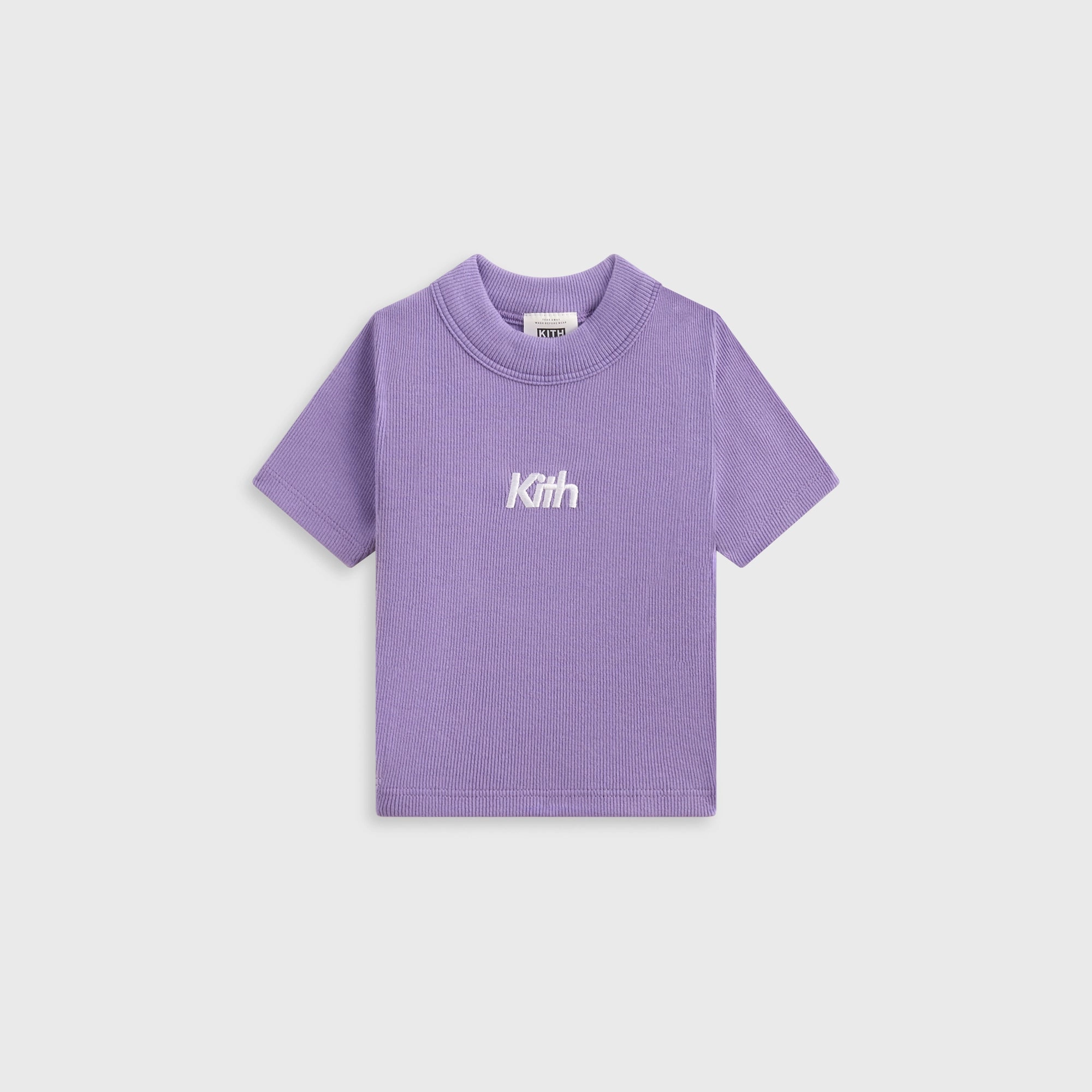 Rich Kith Baby Rib Mulberry Tee - Iris Classy