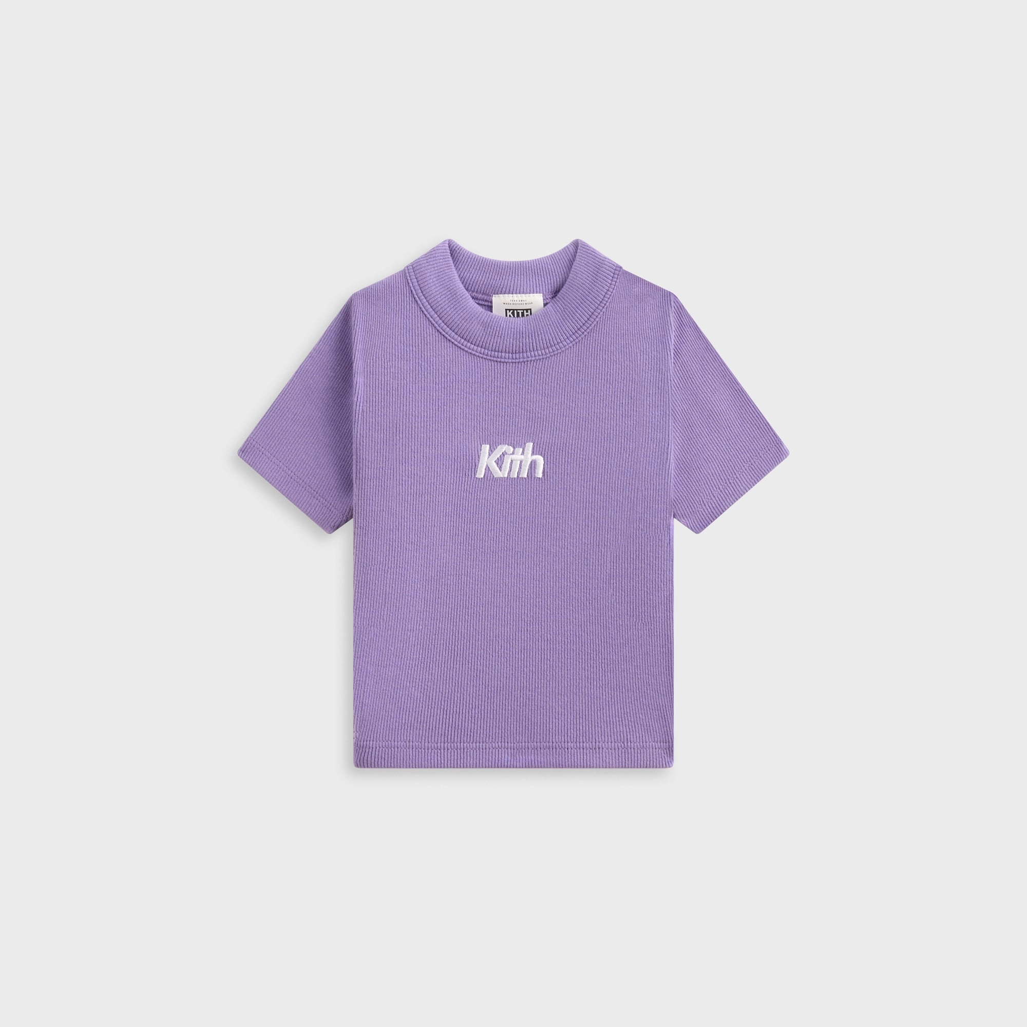 Kith Baby Rib Mulberry Tee - Iris Celebrated Deliberate