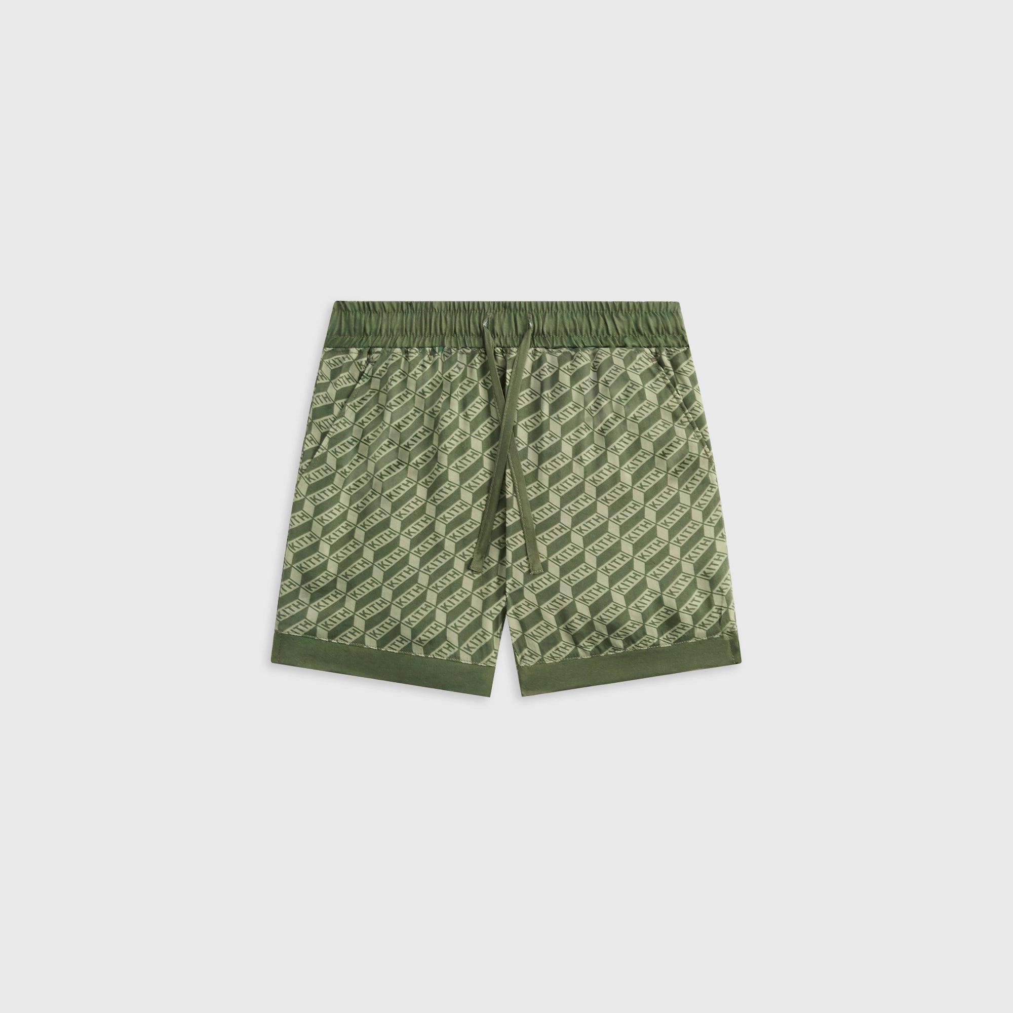 Kith Kids Monogram Thompson Camp Short - Spear Flexible Holistic