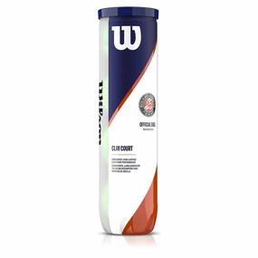Roland Garros Clay Court Tennis 4-Ball Can Luxury Everyday wear
