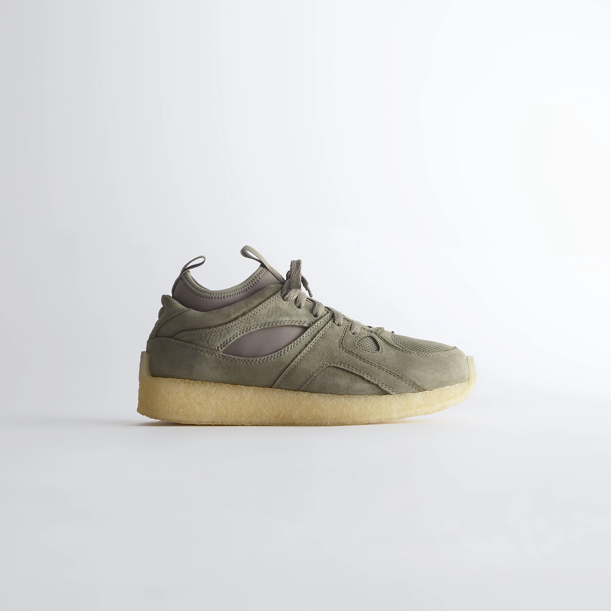 Ronnie Fieg for Clarks Breacon - Olive Nubuck Animated Innovative