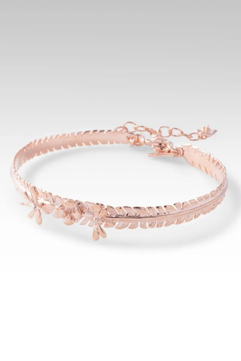 Rose Gold Changes Within Bracelet? in White Zircon