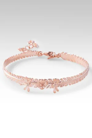 Rose Gold Changes Within Bracelet? in White Zircon