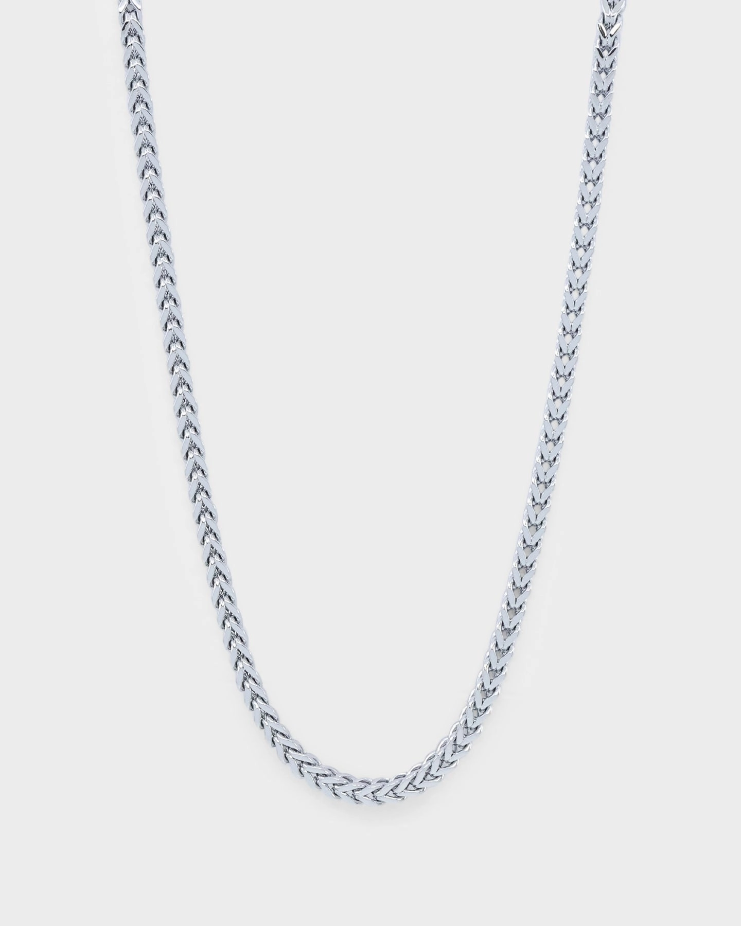 Saint Morta 2.5mm Franco Chain White Gold