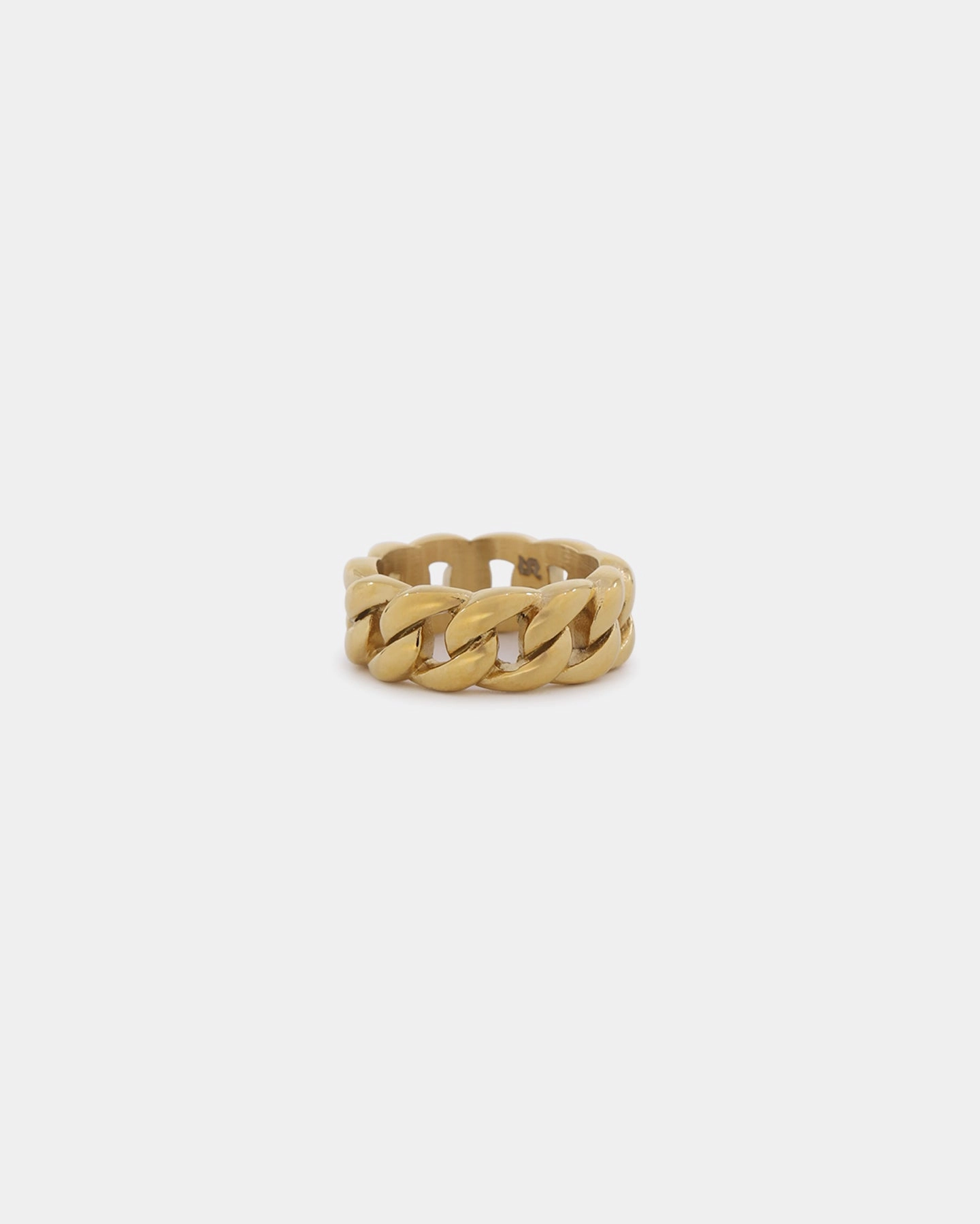 Saint Morta Cuban Ring Gold