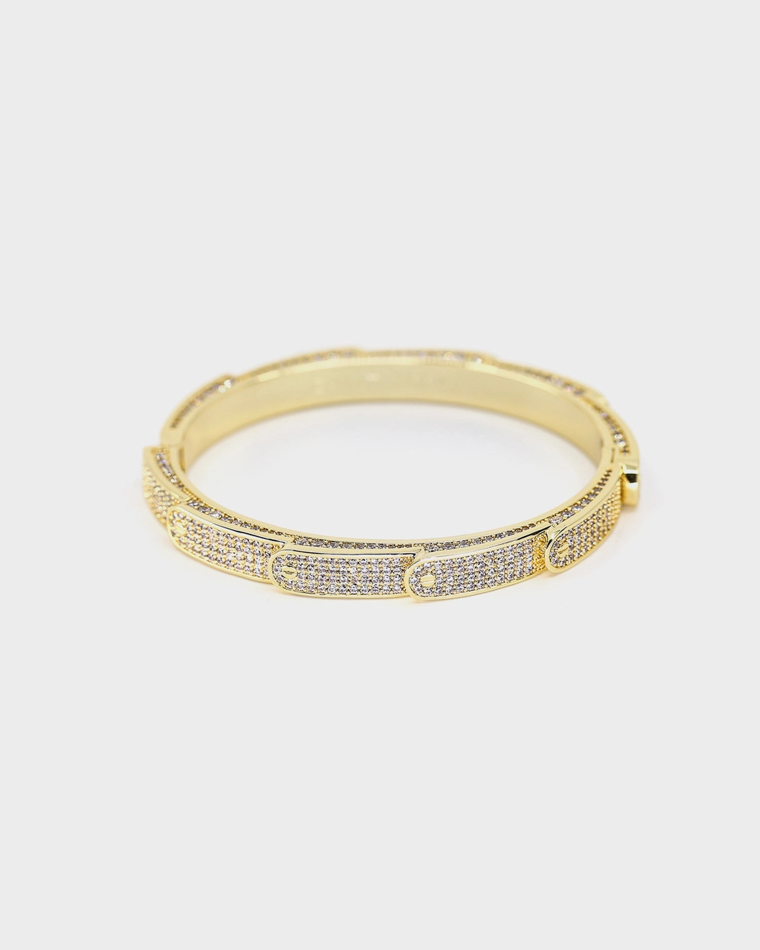 Saint Morta Layers Bracelet Iced Gold