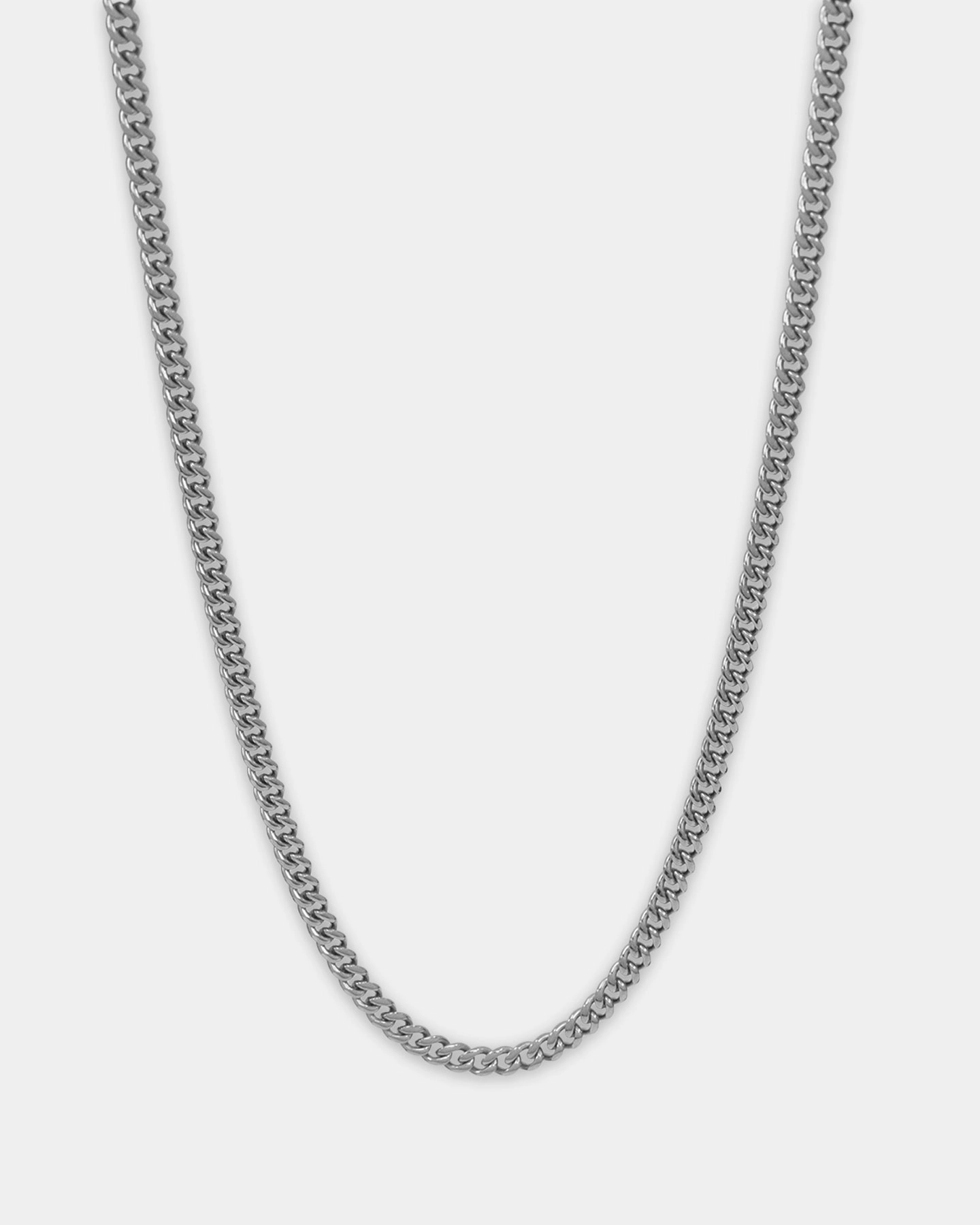 Saint Morta Miami Cuban Chain & Bracelet Bundle White Gold